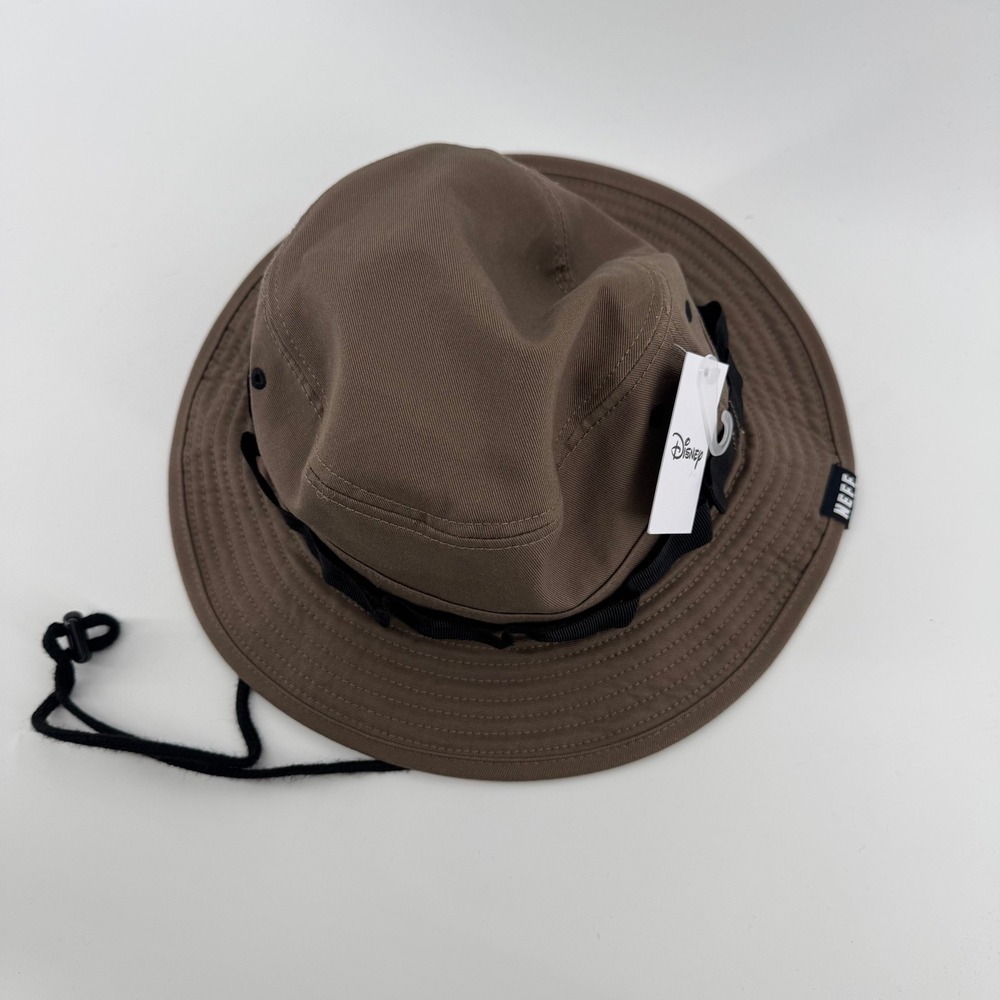 Neff Disney Mickey Mouse Boonie Bucket Hat Brown Floral Underbrim New NWT